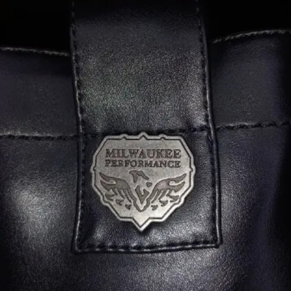 Milwaukee Leather Performance Womens Black Harness Ankle Boot with 4" Block heel - Picture 4 of 9